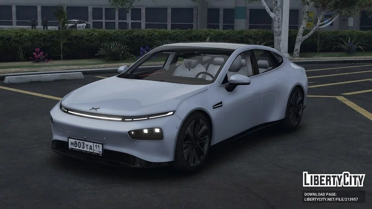 2020 Xpeng P7 [Add-On | RU Plates | Extras] / GTA 5