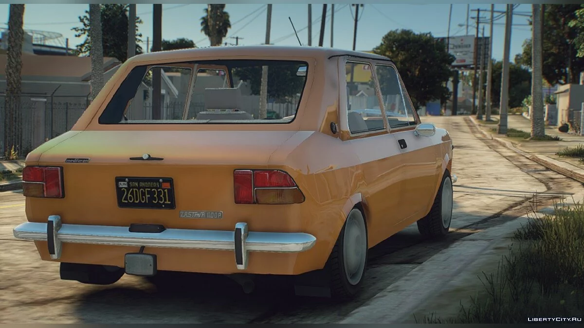 Zastava 1100P Mediteran 1.0 / GTA 5