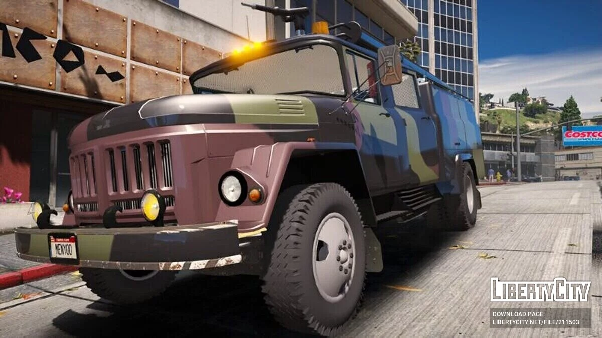 ZIL Firetruck - Serbian Army / GTA 5