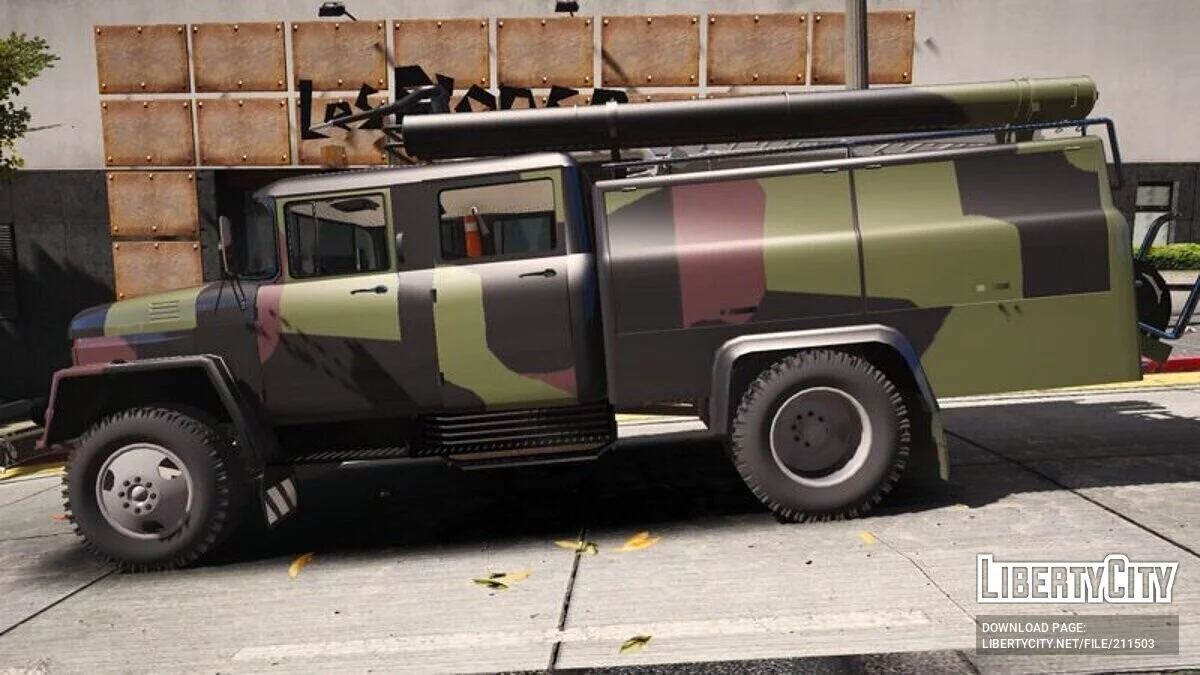 ZIL Firetruck - Serbian Army / GTA 5