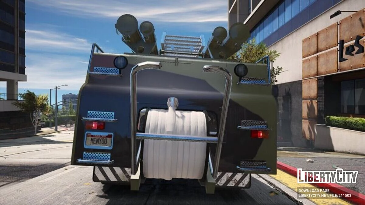 ZIL Firetruck - Serbian Army / GTA 5
