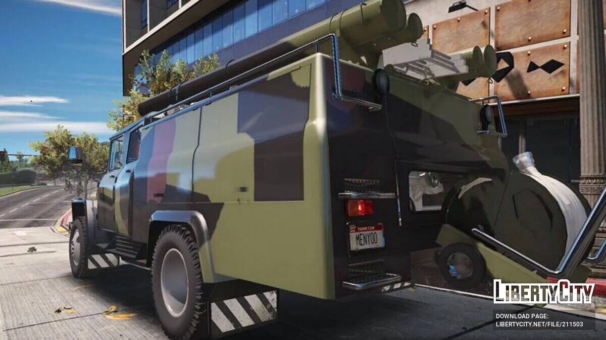 ZIL Firetruck - Serbian Army / GTA 5