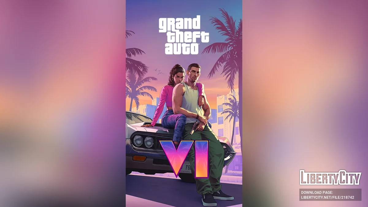 Official Grand Theft Auto VI art / GTA 6