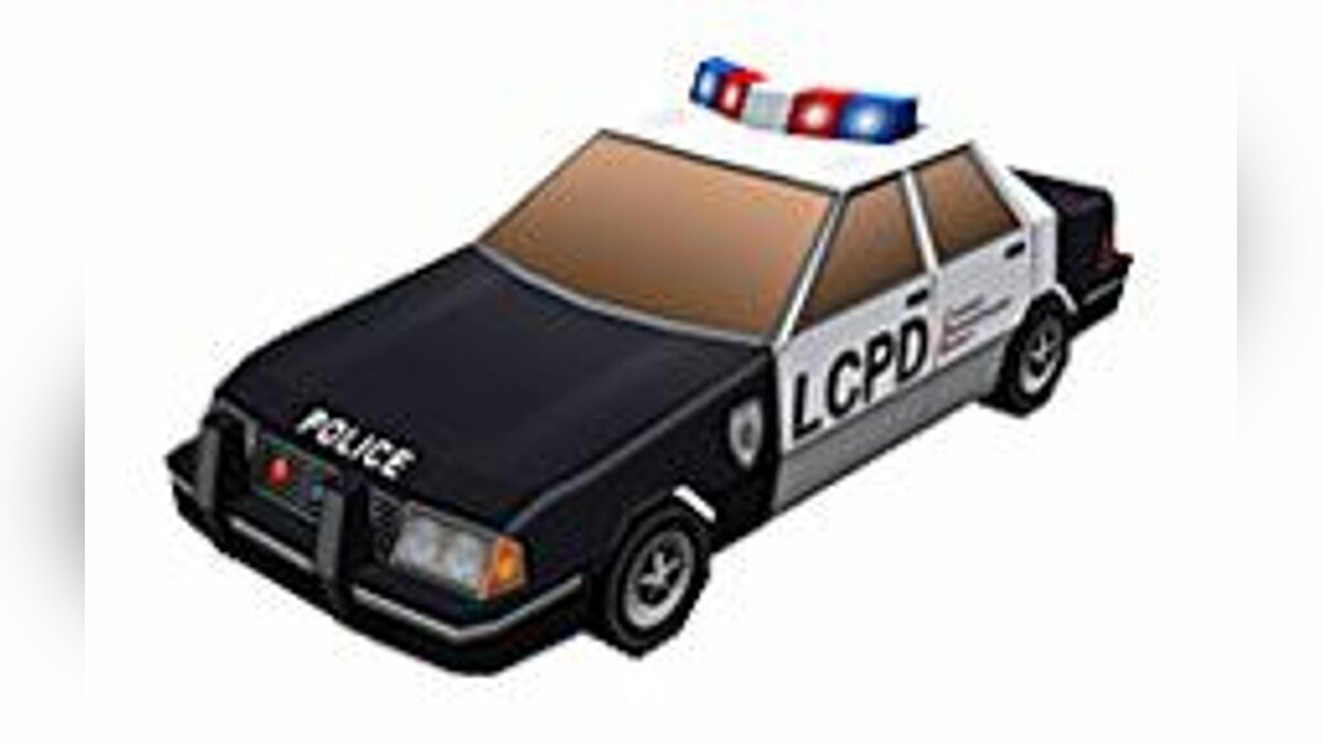 Поліцейська машина для GTA Chinatown Wars - Картинка #1
