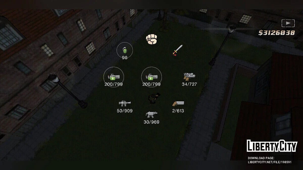 100.26% Savegame / GTA Chinatown Wars
