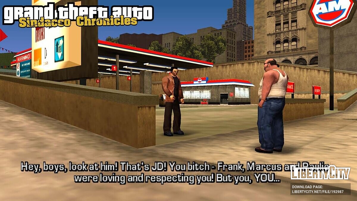 Download Grand Theft Auto: Sindacco Chronicles - PSP Edition for GTA  Liberty City Stories