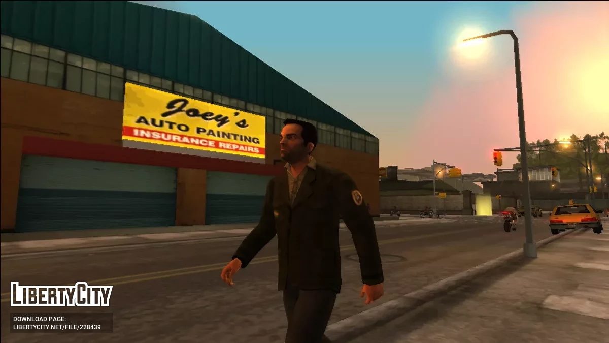 Jaqueta bomber Travis Bickle (PSP) / GTA Liberty City Stories