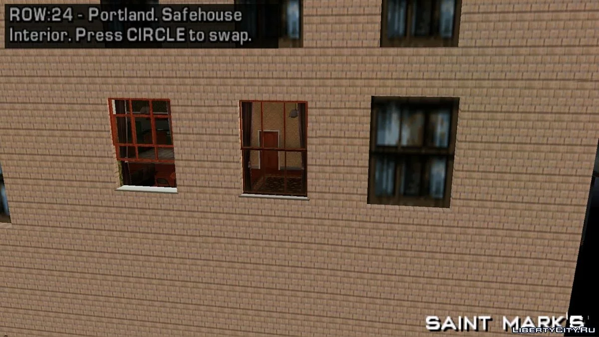 Меню налагодження від Dageron / GTA Liberty City Stories