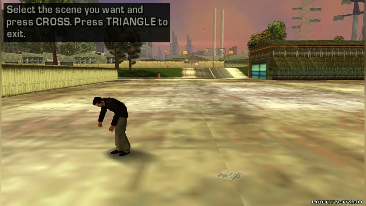 Меню налагодження від Dageron / GTA Liberty City Stories
