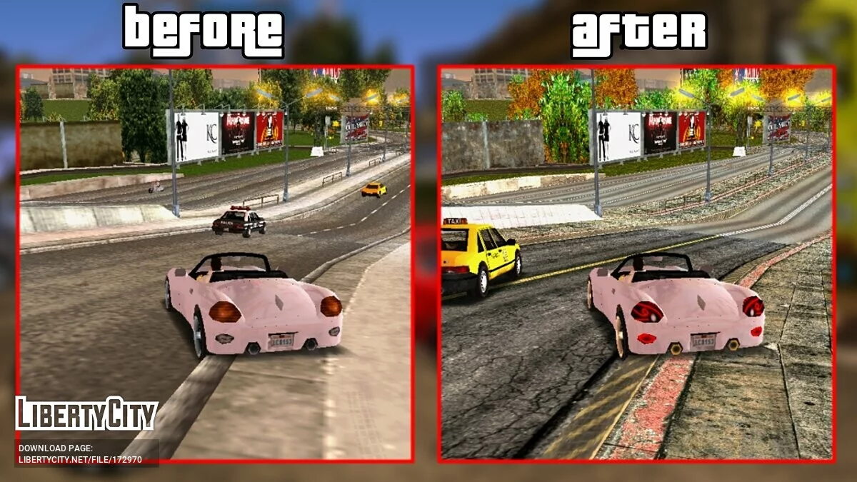 Updated Textures / GTA Liberty City Stories