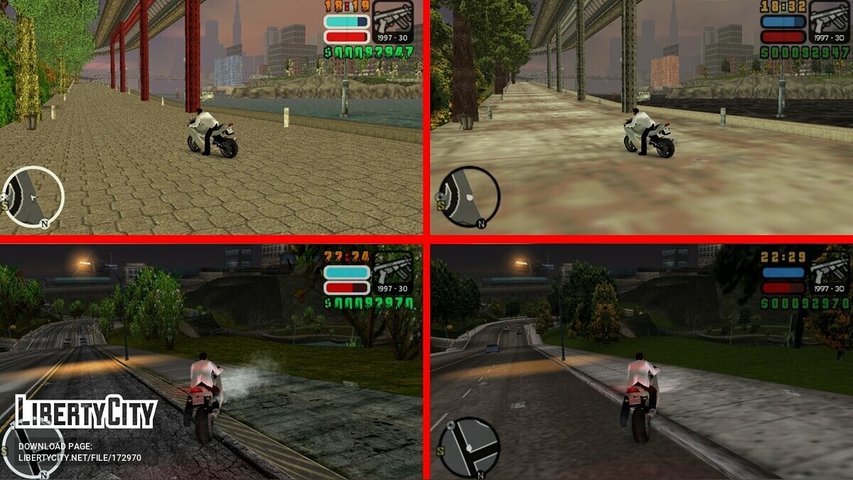 Download GTA LCS HD UI Textures Pack [PPSSPP] for GTA Liberty City