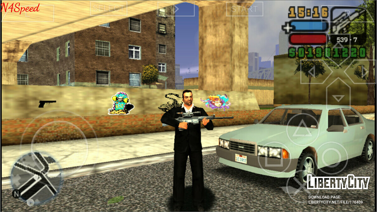 GTA Liberty City Stories Original - PSP - Sebo dos Games - 10 anos!