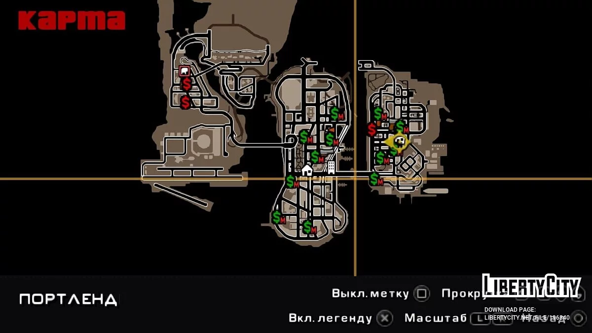 Speichern für Sindacco Chronicles mit bestandener Handlung / GTA Liberty City Geschichten