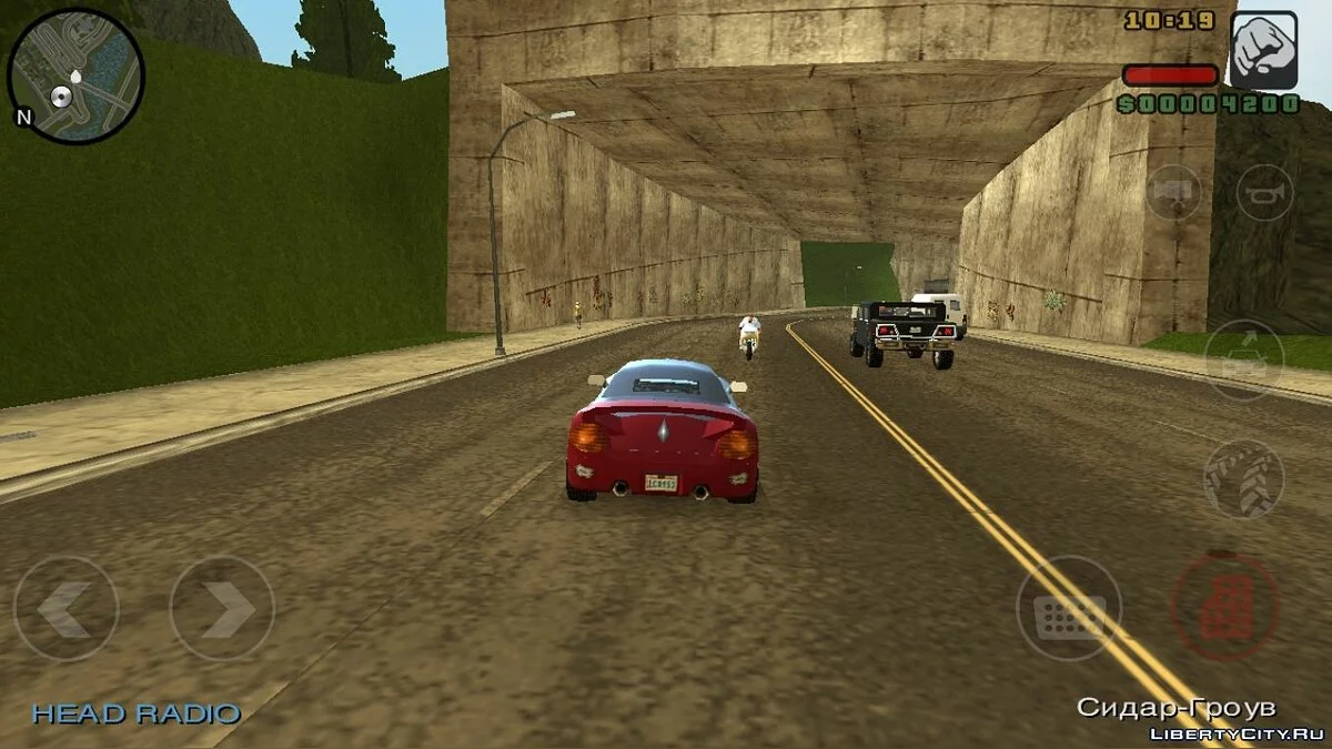 Radar wie vom Satelliten / GTA Liberty City Stories (iOS, Android)