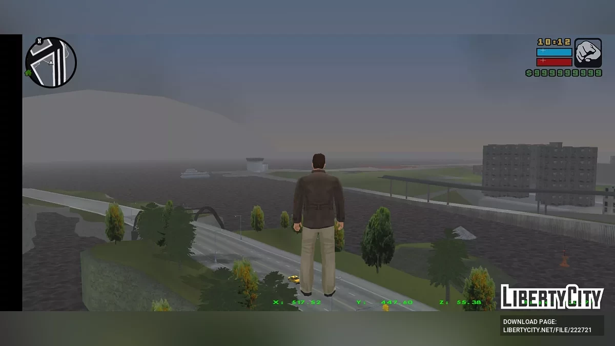 NoClip (Ability to Fly Through Objects) / GTA Liberty City Stories (iOS, Android)
