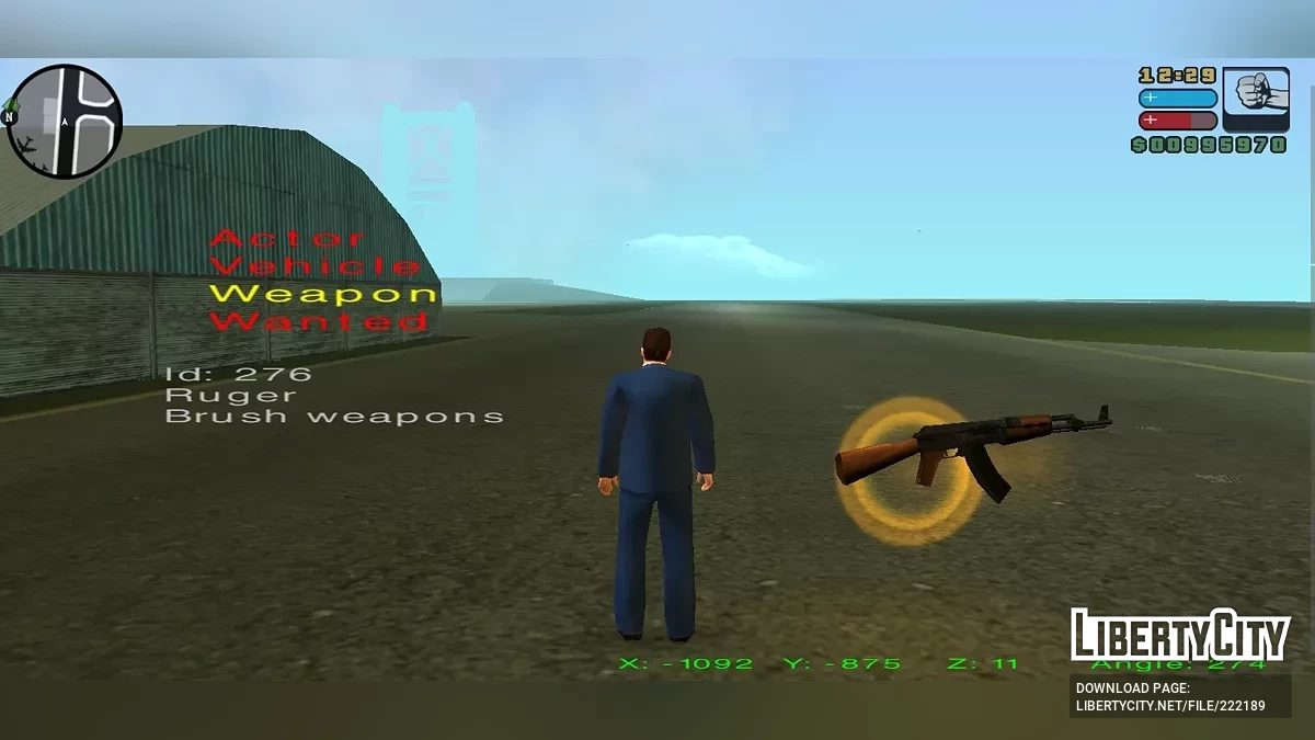 Nox2.0 Function Menu (ported from Vice City) / GTA Liberty City Stories (iOS, Android)
