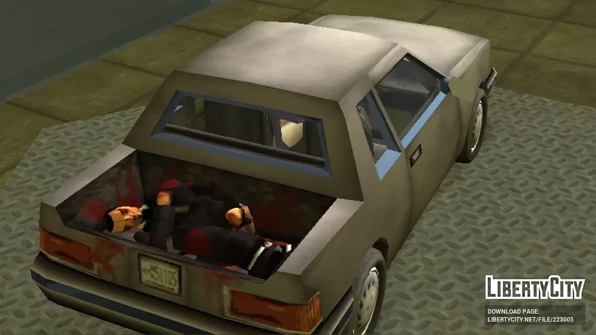 Cut Manana corpse (1.1) / GTA Liberty City Stories (iOS, Android)