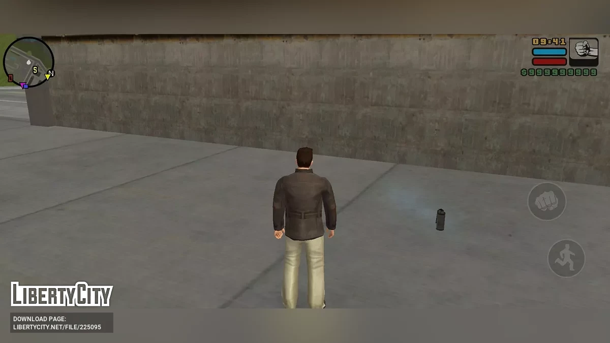 Unused weapons in GTA LCS (mobile) / GTA Liberty City Stories (iOS, Android)