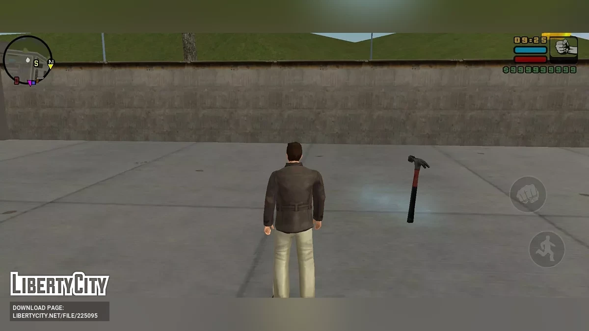 Unused weapons in GTA LCS (mobile) / GTA Liberty City Stories (iOS, Android)
