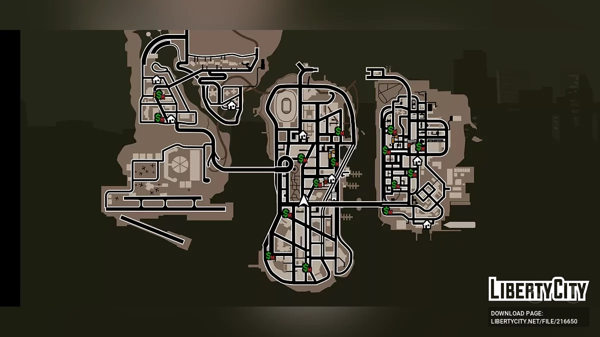 GTA:SC MOBILE - 100% Save / GTA Liberty City Stories (iOS, Android)