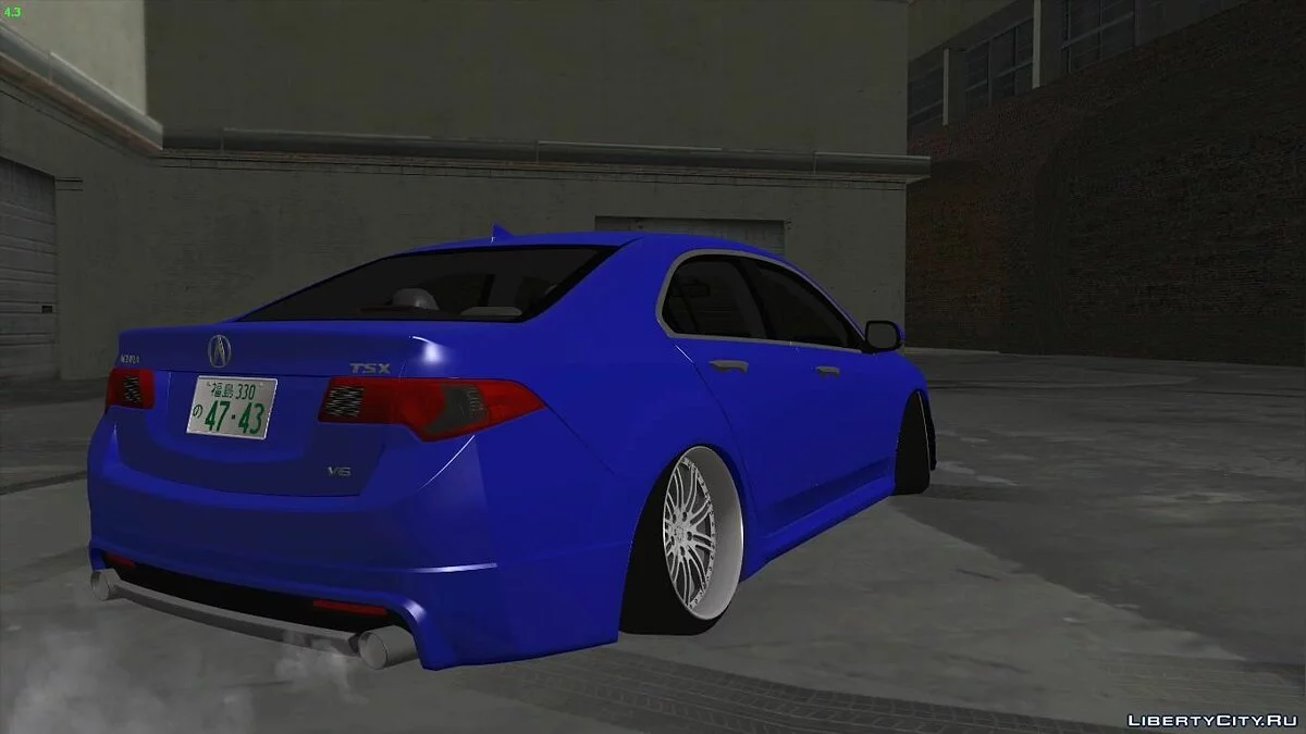 Acura TSX 2010 / GTA San Andreas