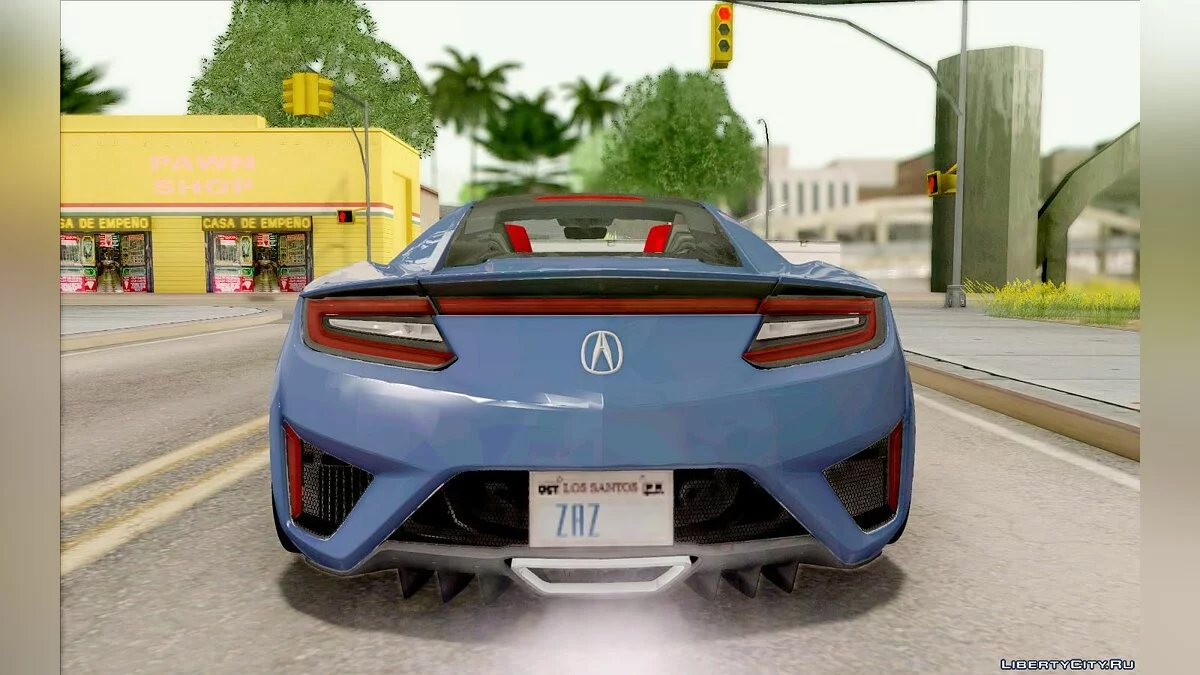 أكورا NSX 2016 الإصدار 1.0 لوحة SA / جي تي إيه سان أندرياس