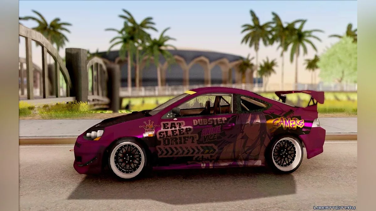 Acura RSX - Hinata Itasha / GTA San Andreas