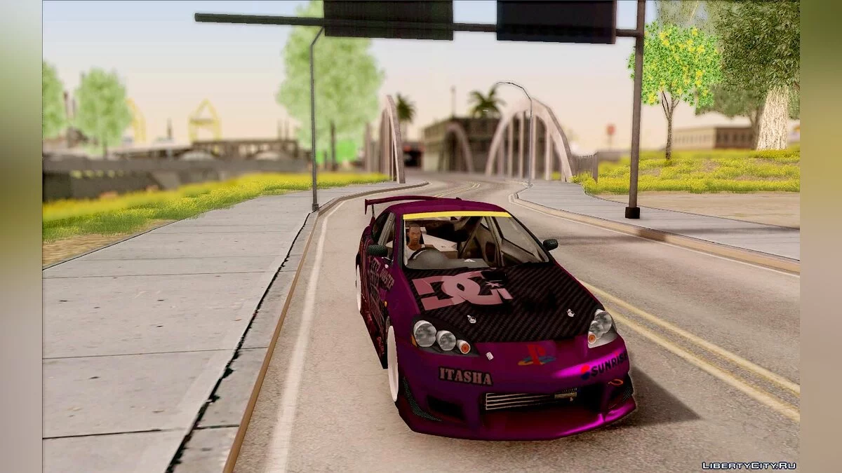 Acura RSX - Hinata Itasha / GTA San Andreas