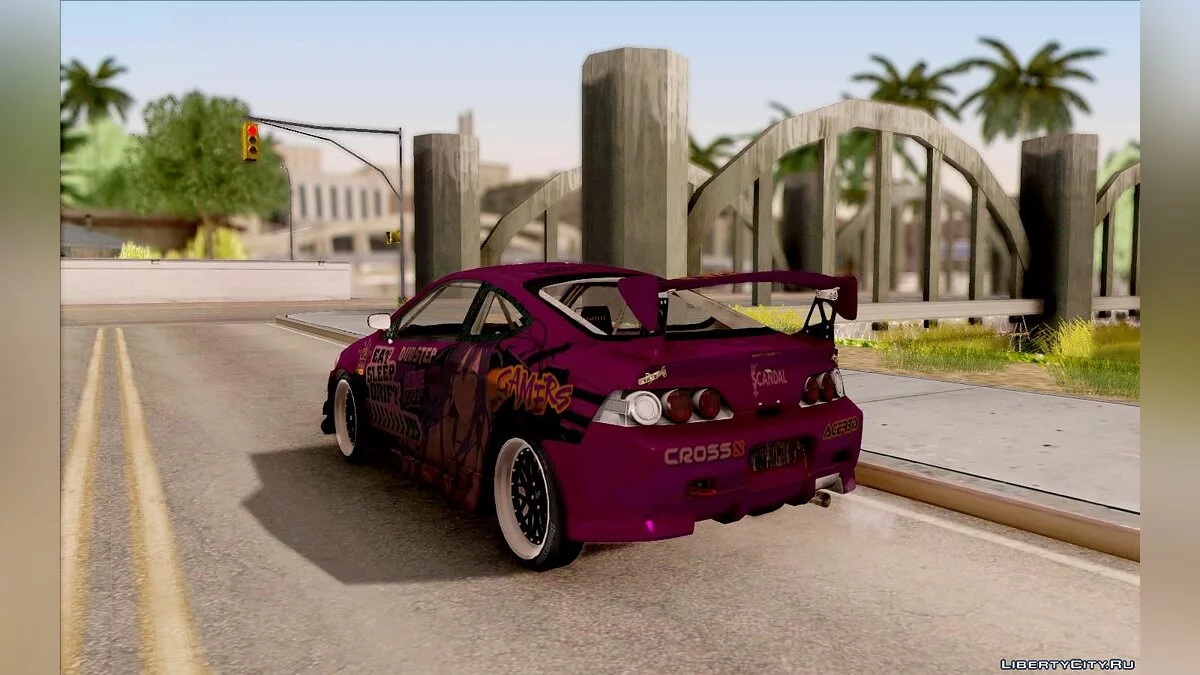 Acura RSX - Hinata Itasha / GTA San Andreas