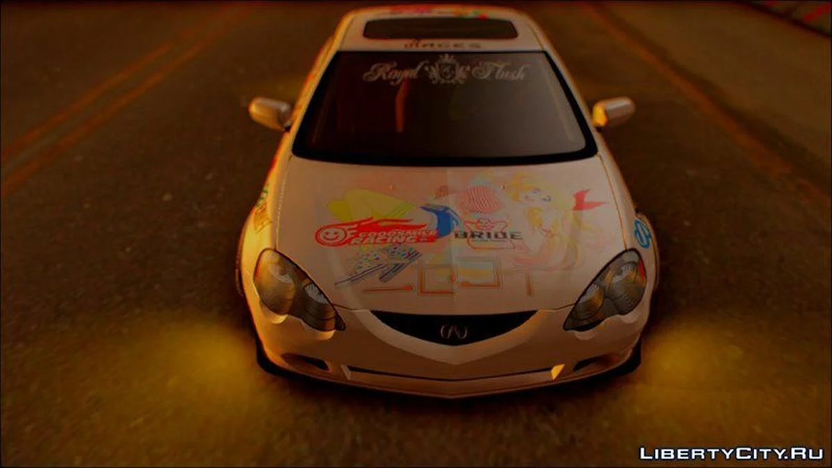 Acura RSX Type S Nisekoi Itasha 2002 / GTA San Andreas