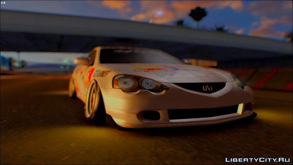 Acura RSX Type S Nisekoi Itasha 2002 / GTA San Andreas