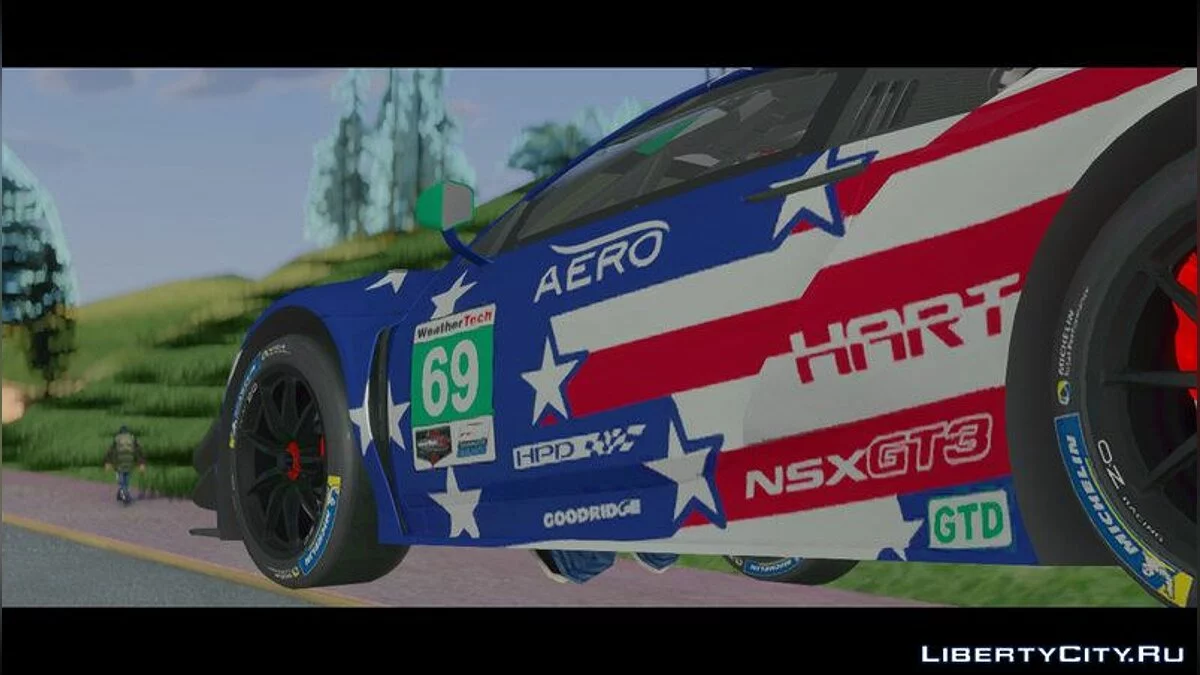 Acura NSX R3 2018 / GTA San Andreas
