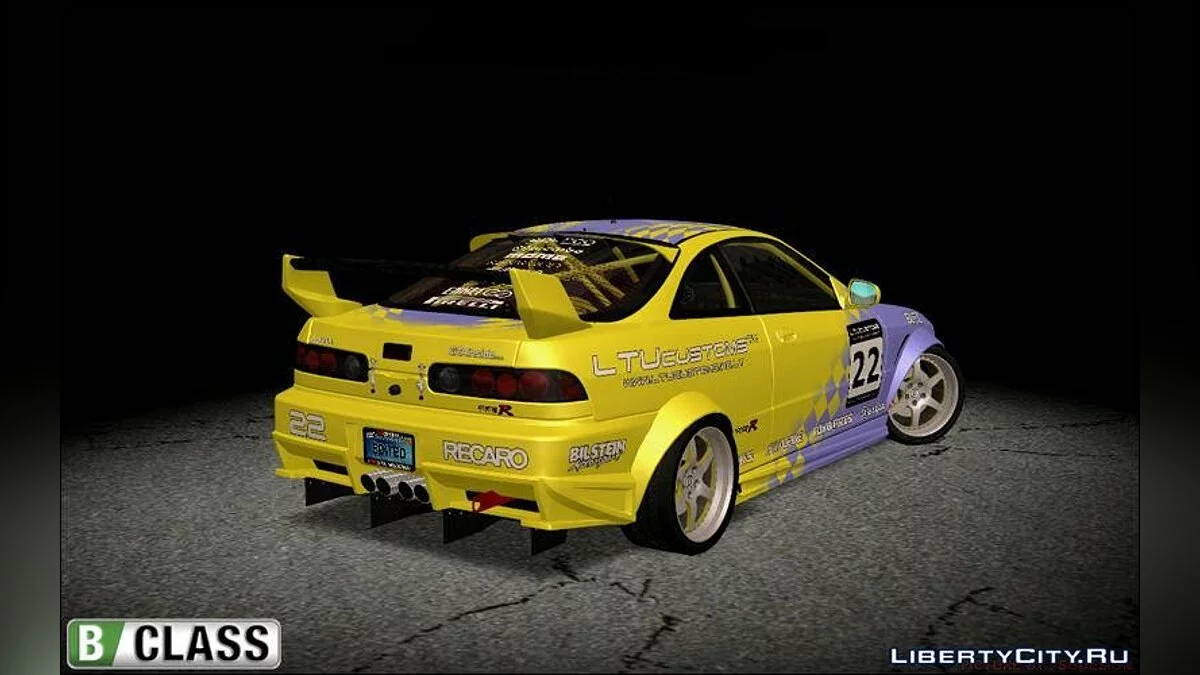 2001 Acura Integra TypeR - #22 / GTA San Andreas