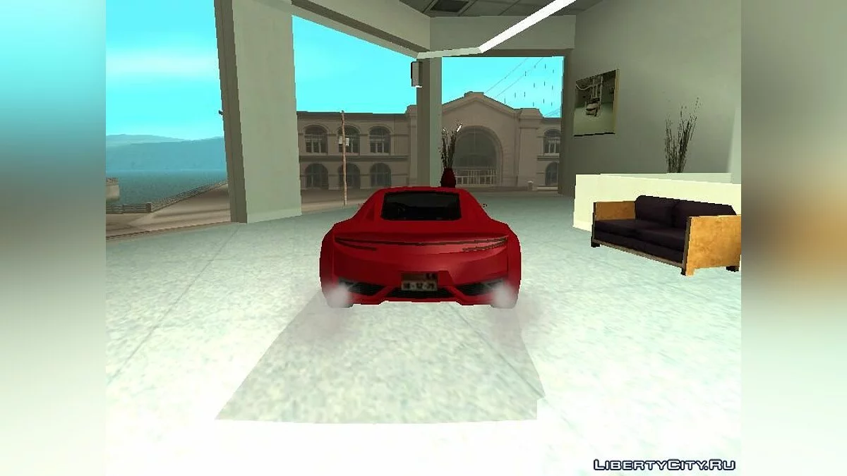 Acura NSX 2017 Lowpoly / GTA San Andreas