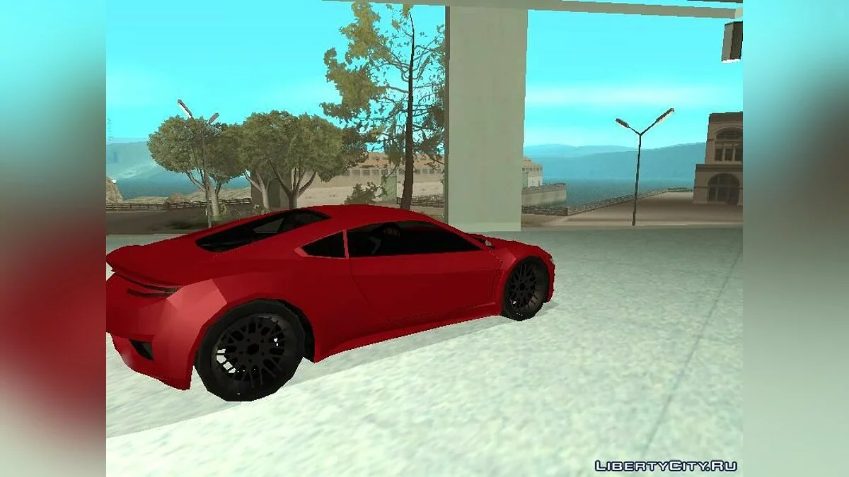 Acura NSX 2017 Lowpoly / GTA San Andreas