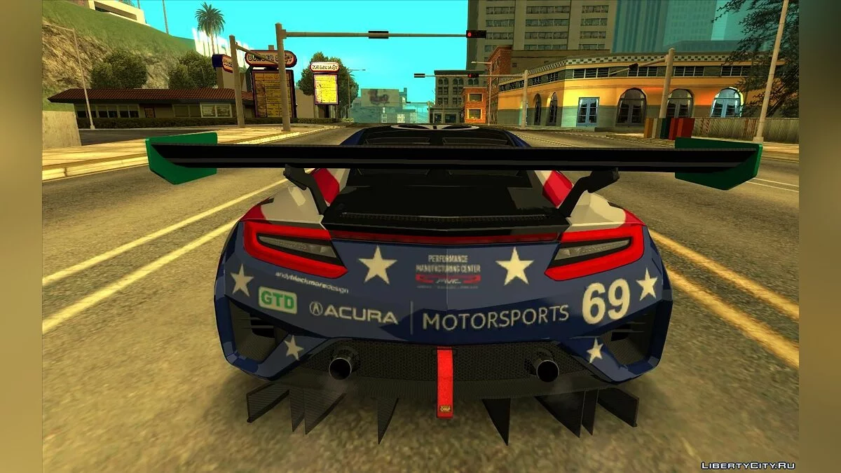 أكورا NSX GT3 / جي تي إيه سان أندرياس
