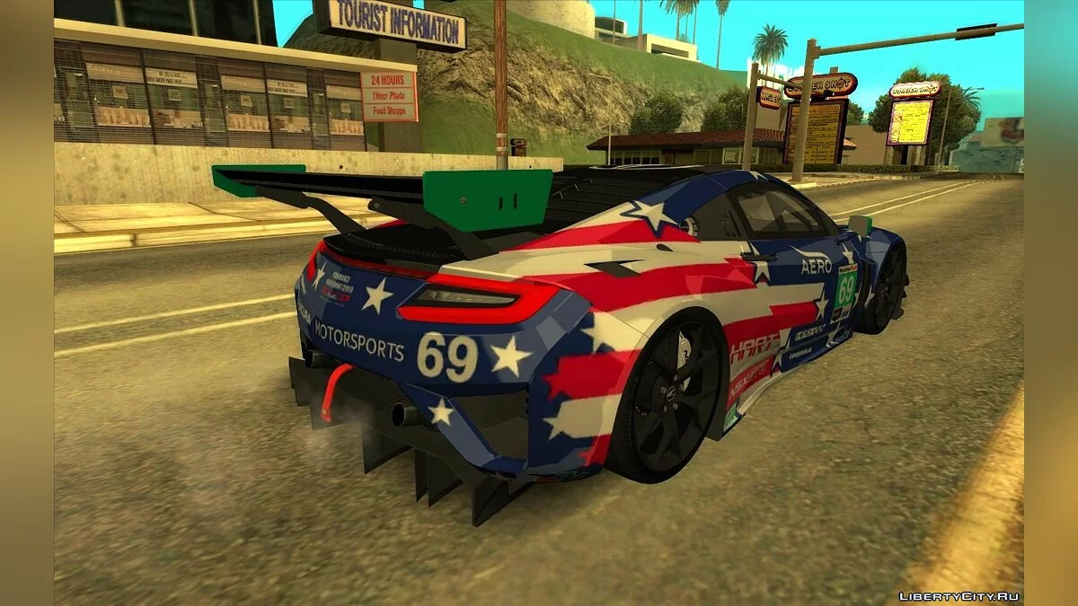 أكورا NSX GT3 / جي تي إيه سان أندرياس
