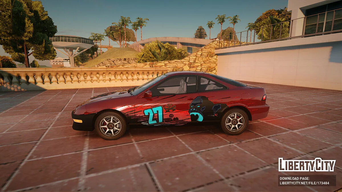 2001 Acura Integra Type-R (DC2) / GTA San Andreas