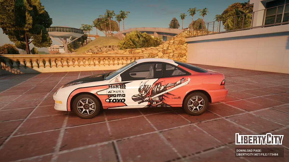 2001 Acura Integra Type-R (DC2) / GTA San Andreas