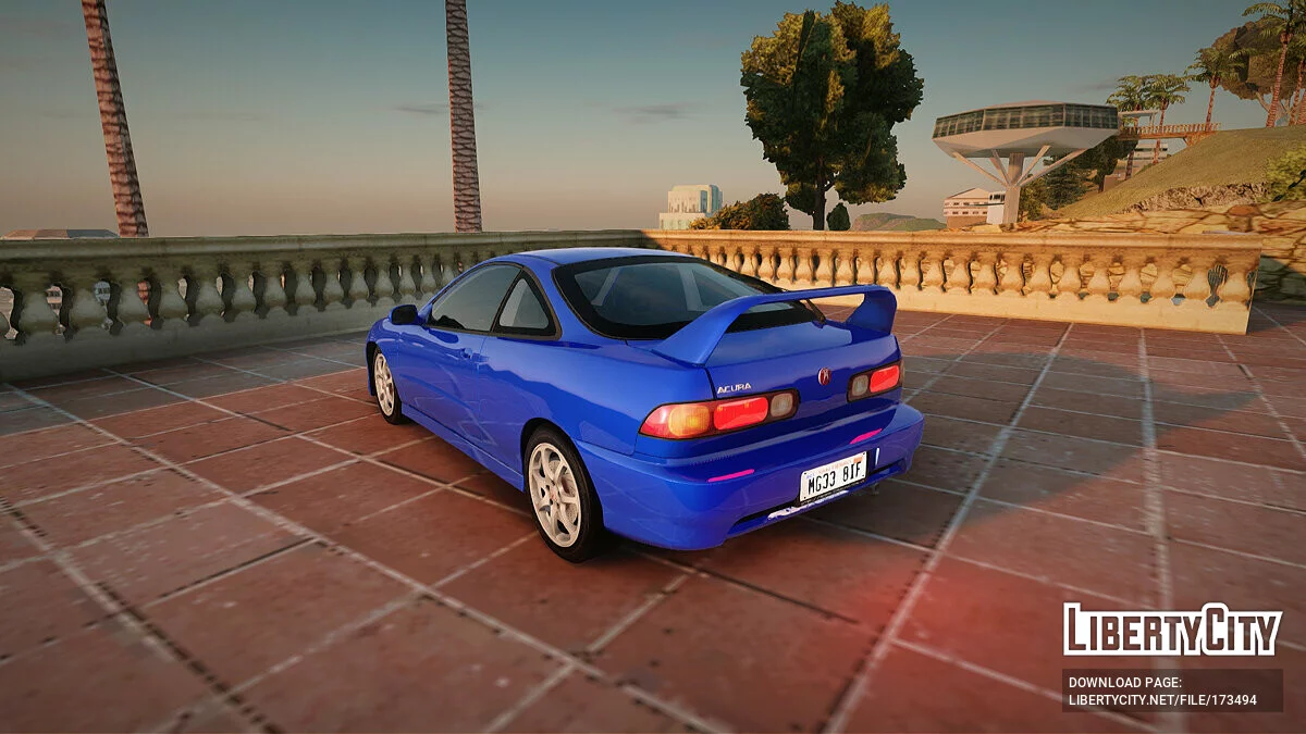 Acura Integra Швидко і Яскраво / GTA San Andreas