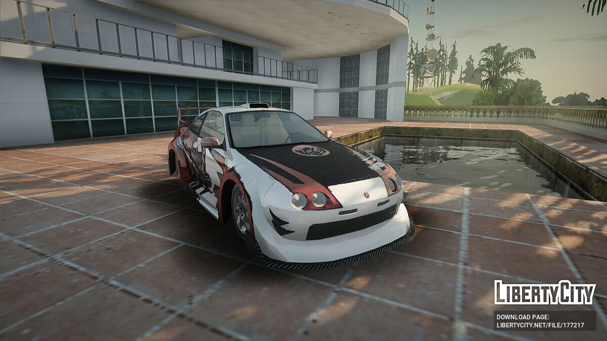Скачать Acura Integra Type R Vortex Для GTA San Andreas