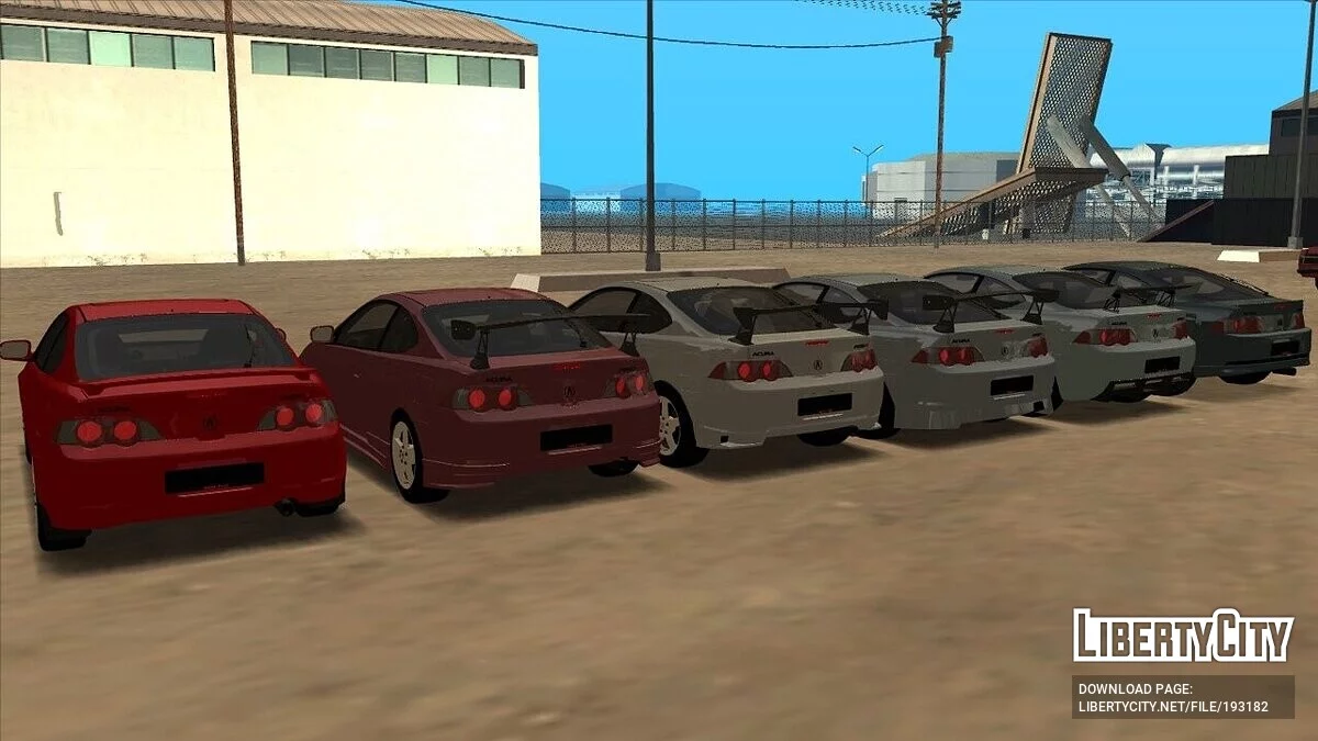 Acura RSX Type-s 2002 + CCD / GTA San Andreas