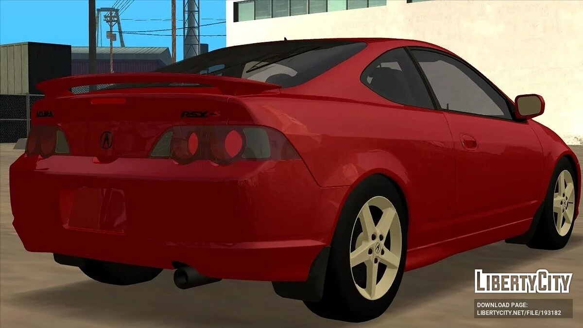 Acura RSX Type-s 2002 + CCD / GTA San Andreas