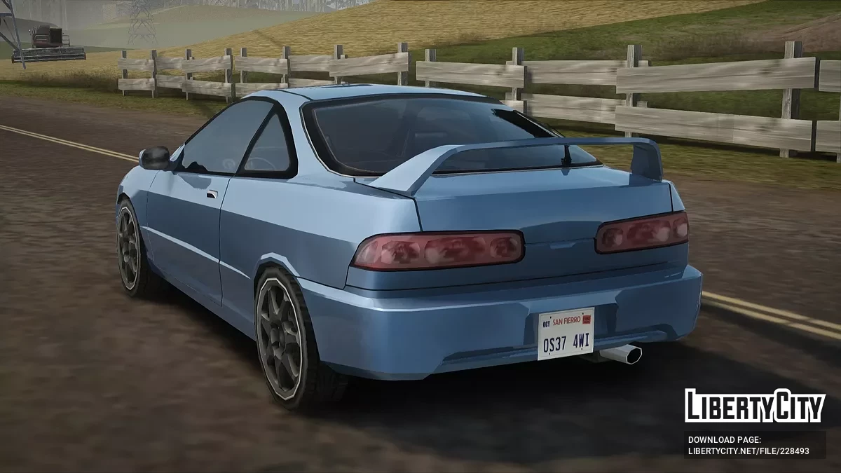 Acura Integra Type-R 2001 / GTA San Andreas