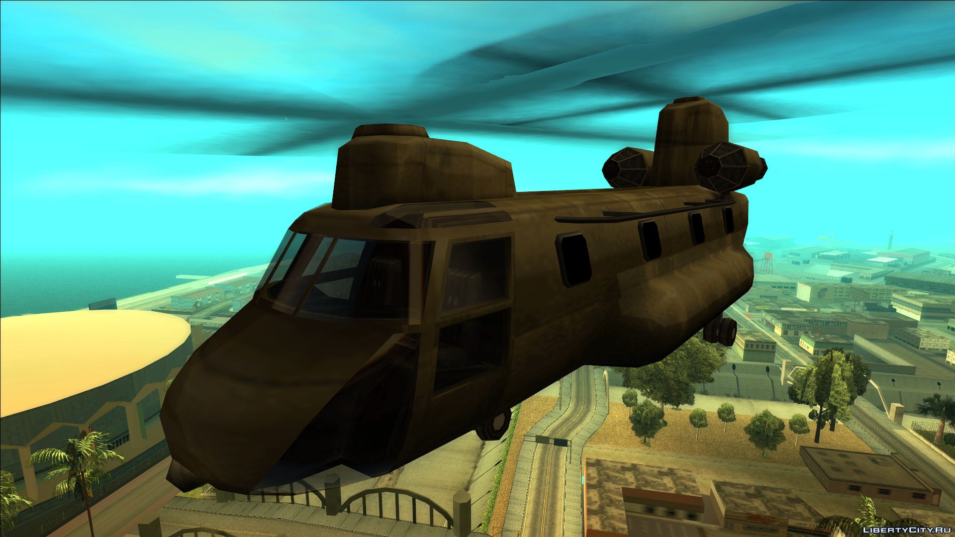 Helicóptero Cargobob GTA San Andreas