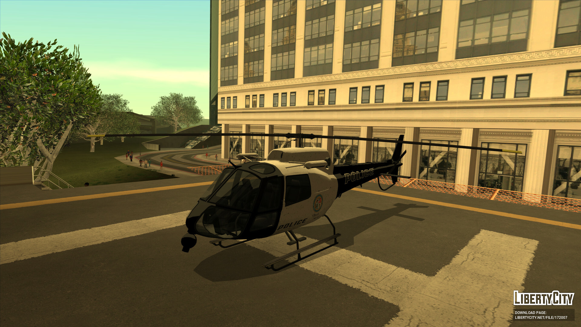 Como pegar o helicóptero Maverick da polícia no gta san andreas 