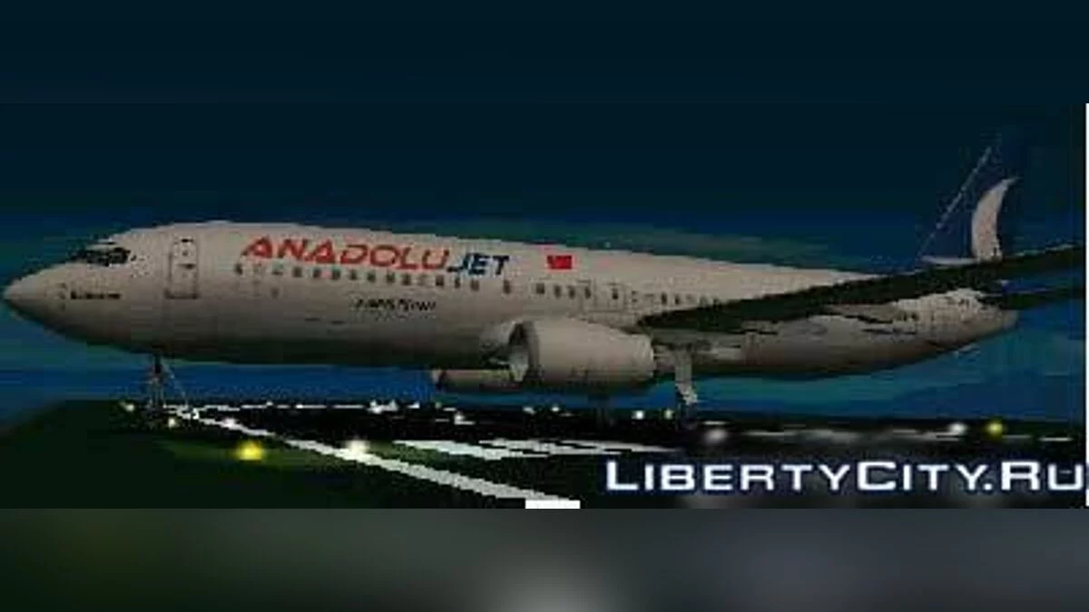 AnadoluJet B737 800 / GTA San Andreas