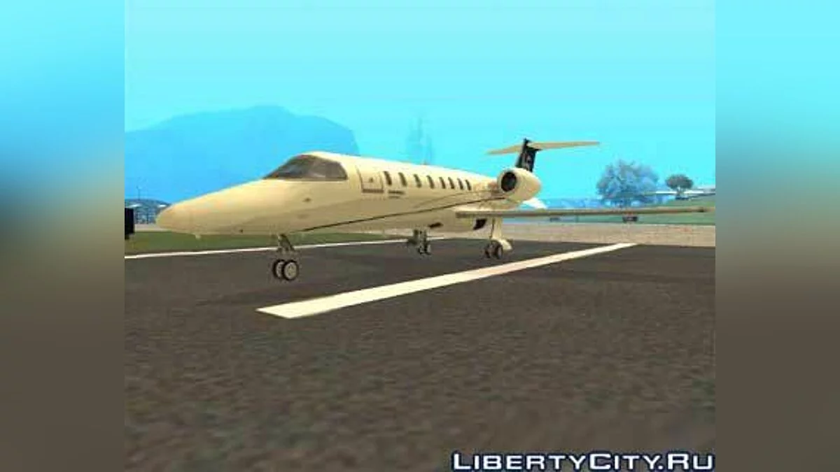Bombardier Learjet XR45 / GTA San Andreas