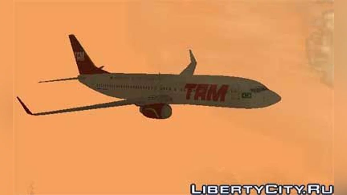 СКІН Boeing 737-800 Tam / GTA San Andreas