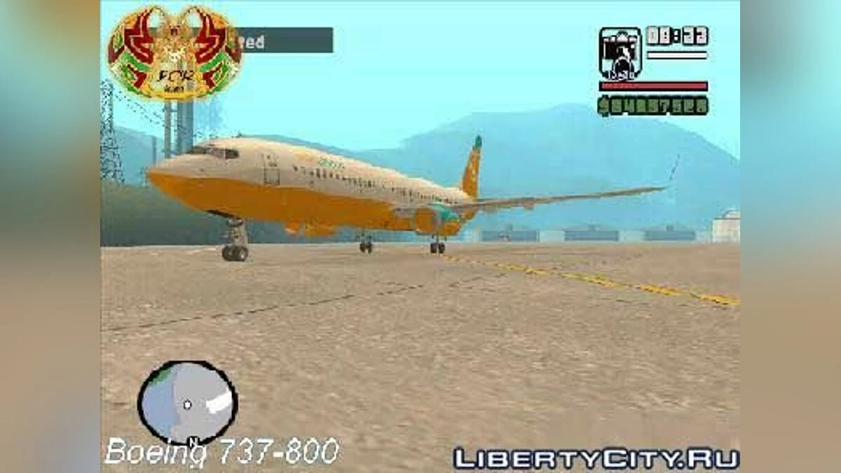 Boeing 737-800 / GTA San Andreas